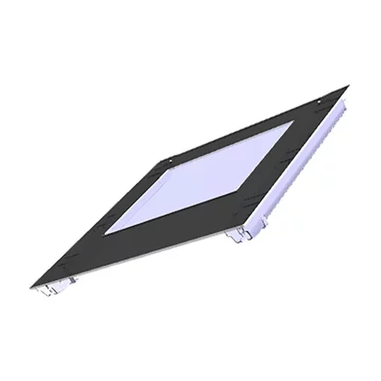 Przednia szyba drzwi piekarnika Electrolux / AEG / Zanussi biała 494 x 467 mm