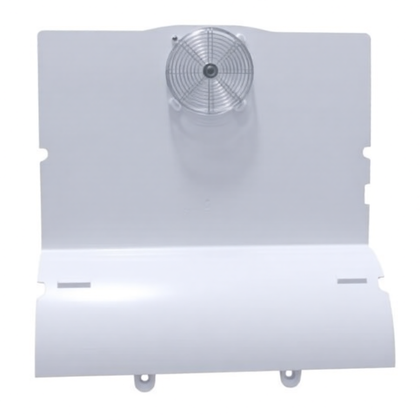 CNE520E20X BEKO Osłona tylna komory chłodziarki do lodówki Beko 5736210100