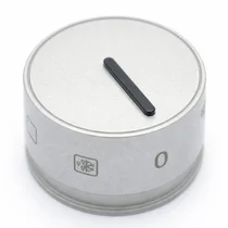 Pokrętło do piekarnika lub kuchenki Amica srebrne 9075222 CODE2v2/09.14539.00