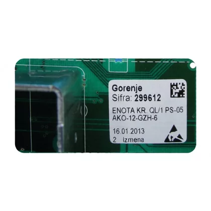 Elementy elektryczne do pralek r Płytka panelu sterowania do pralki Gorenje / Hisense 299612