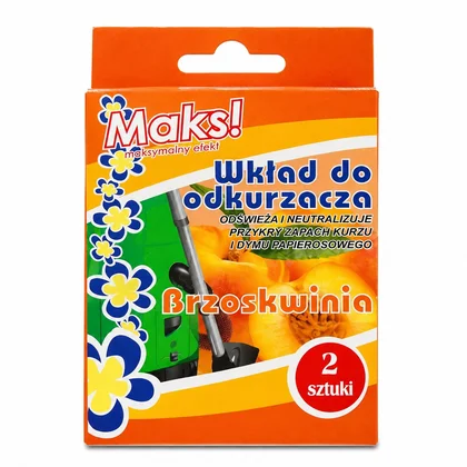 Wkładka zapachowa do odkurzacza Fresh brzoskwinia