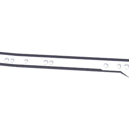 Lewa prowadnica obicia komory do urządzenia chłodniczego Electrolux / AEG 270 mm