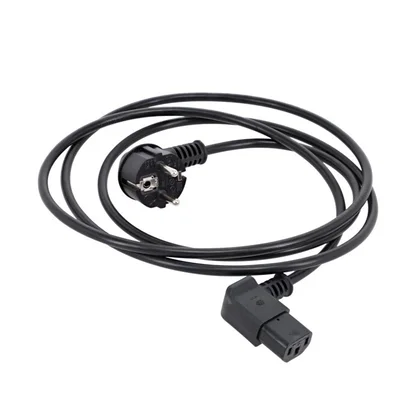 Kabel sieciowy Schuko do urządzeń Electrolux / AEG 1,8 m czarny IEC C13