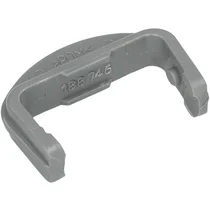DSN 6532 F (95827) Przednia zaślepka prowadnicy kosza do zmywarki Beko / Grundig / Arcelik 1887460200