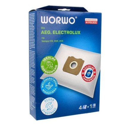 Worki AEG GR28 AGMB01 - 4 szt + filtr (AGMB01)
