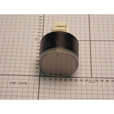 Pokrętło do piekarnika Inox chowane (9053949)