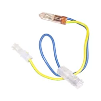 Lampka kontrolna żółta do chłodziarki Ariston / Indesit / Hotpoint / Whirlpool 9 mm 220 V C00048256