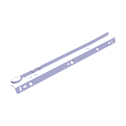 Prowadnice do szuflad - różni pr Lewa prowadnica dolnej szuflady zamrażarki Electrolux / AEG 270 mm 2434010019