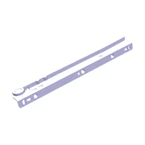 Prowadnice do szuflad - różni pr Lewa prowadnica dolnej szuflady zamrażarki Electrolux / AEG 270 mm 2434010019
