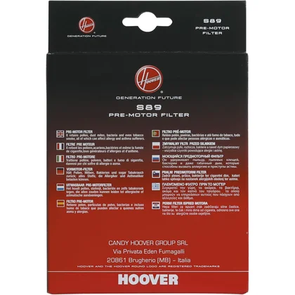 Części zamienne HOOVER Filtr HEPA S89 do odkurzacza Hoover / Candy Telios 35600772
