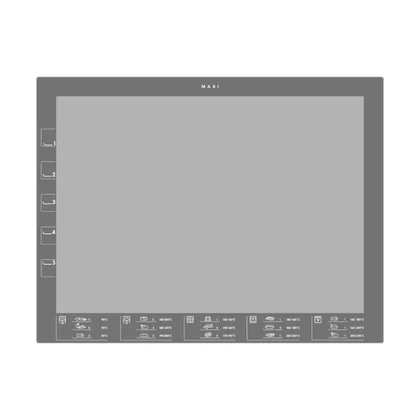 Szyba wewnętrzna drzwi do kuchenki i piekarnika Electrolux / AEG 524 x 402 mm 140023968021