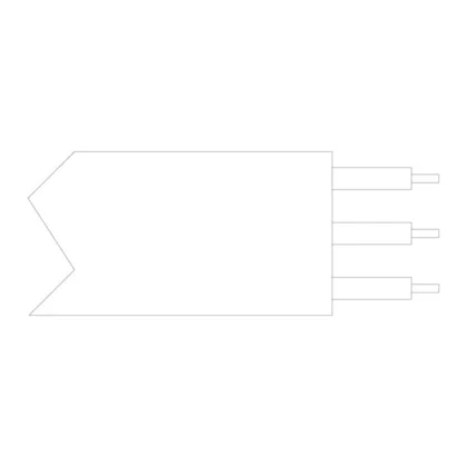 Konduktor LCD do urządzeń chłodniczych Electrolux / AEG 350 mm 2425375231