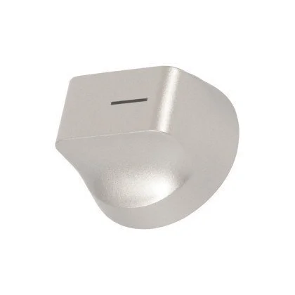 Pokrętło sterujące srebrne do płyty grzejnej Electrolux / AEG 3550376507