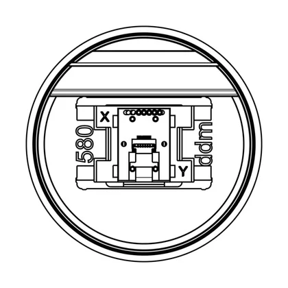 Pokrętło chowane do piekarnika Electrolux / AEG ITEX100