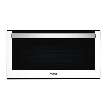 Drzwi do kuchenki mikrofalowej Whirlpool z białą ramką szyby 481010764876 C00387807