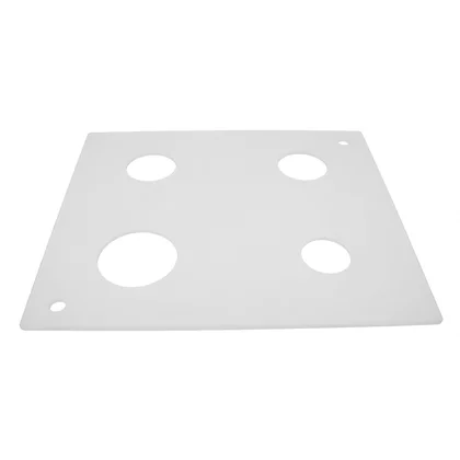 Płyta ze szkła ceramicznego do płyty ceramicznej Amica biała 8011046