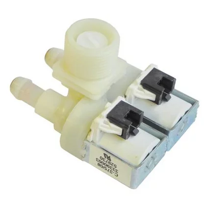 Elektrozawór do chłodziarki Whirlpool 2-drożny 90° 481228128434 C00315137