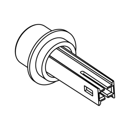 Przycisk biały do pralki Electrolux / AEG 1551509001