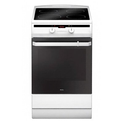 Kuchnia wolnostojąca indukcyjna Amica 58IE 3.320 HTADQ(W) 50 cm biała