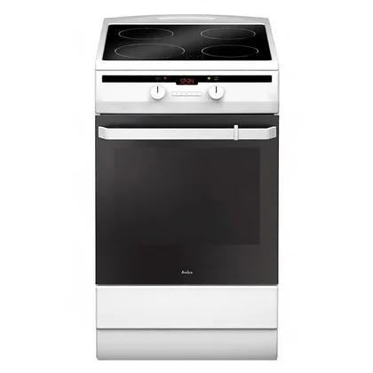 Kuchnia wolnostojąca indukcyjna Amica 58IE 3.320 HTADQ(W) 50 cm biała