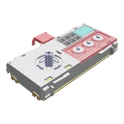 Interfejs użytkownika z modułem wyświetlacza do zmywarki Electrolux / AEG czerwony EDW750 1113381337