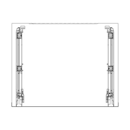 Zestaw szyby drzwi piekarnika Electrolux / AEG 596 x 466 mm