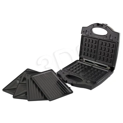 Opiekacz 3 w 1 Esperanza Portabella EKT006K 700 W czarny