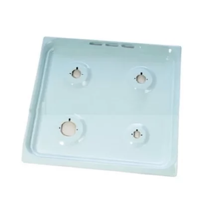 Płyta robocza inox pod palniki do kuchenki Ariston / Indesit / Hotpoint / Whirlpool 4+0 C00117753 482000091690 zam 488000630894