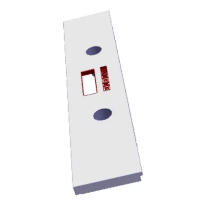 Elementy obudowy Panel obsługi do piekarnika i płyty grzejnej Electrolux / AEG nierdzewny 60 cm Hexagon 2K