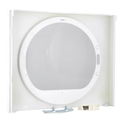 Części drzwiczek do suszarek bęb Obudowa przednia przy oknie drzwi suszarki Electrolux / AEG z zawiasem 4055344131