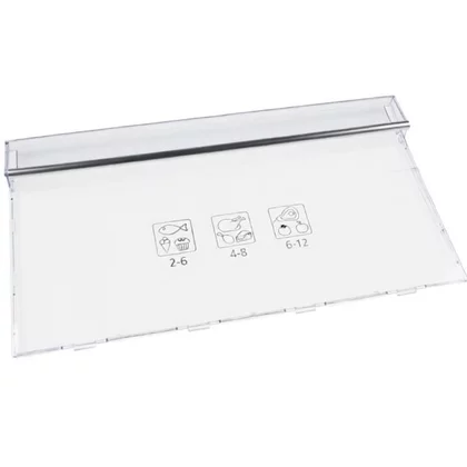 Półki na drzwi różni producenci Front szuflady zamrażarki do lodówki Beko 5907850500