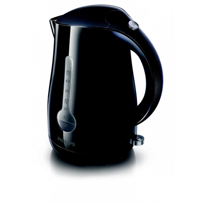 Czajnik elektryczny Philips 1,7 l 2400 W czarno-srebrny HD4677/20