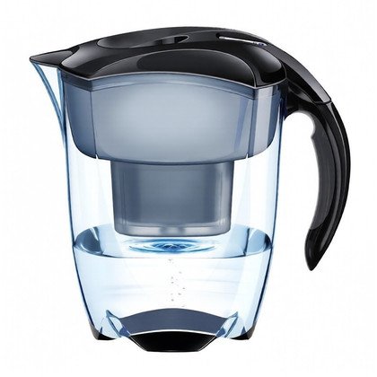 Dzbanek filtrujący BRITA Elemaris XL Meter czarny 3,5 l + 2 wkłady