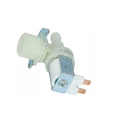 Elementy elektryczne do pralek r Elektrozawór 1-drożny do pralki Candy / Hoover / Haier 90° 25686057 C00320408 481281729053 033-25