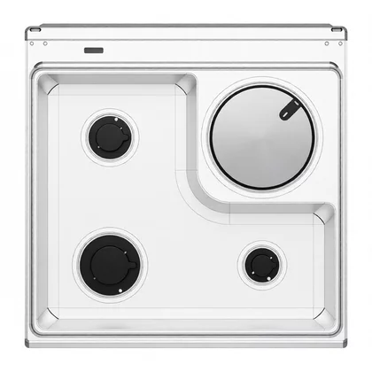 Elementy obudowy Płyta pod palniki do kuchenki Electrolux / AEG biała 5618003114