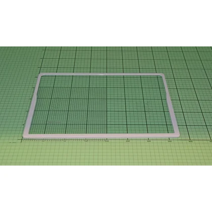 Półka szklana z ramką do lodówki Amica 375 x 260 mm 1031819