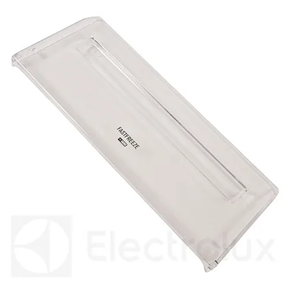 Półki na drzwi różni producenci Front szuflady zamrażarki Electrolux / AEG przezroczysty 405 x 176 mm 2271045680