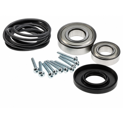 Zestaw łożysk bębna z simmeringiem do pralki Bosch Siemens 00172686 6205Z 6306Z oryginał