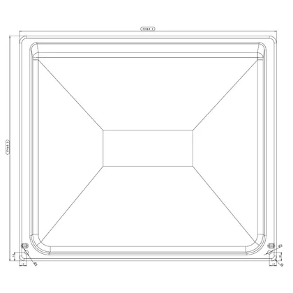 Blacha do pieczeni do piekarnika Amica 43 x 37,7 cm 9055471 E450_K05 PW szaryQ b.wgł.