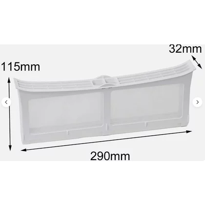 Filtry do suszarek bębnowych Filtr puchu do suszarki Candy / Hoover 40005584