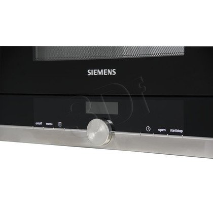 Kuchenka mikrofalowa Siemens BF634RGS1 (900W/Stalowo-Czarny)