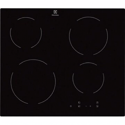 Płyty szklane Płyta grzejna ceramiczna do płyty kuchennej Electrolux / AEG czarna 590 x 520 mm