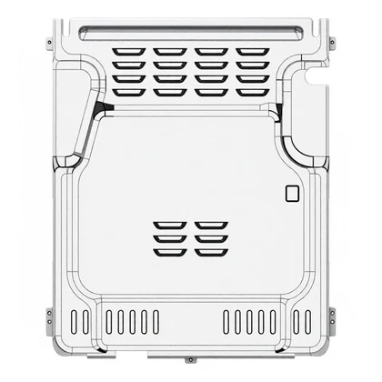 Elementy obudowy Ściana tylna do kuchenki Electrolux / AEG