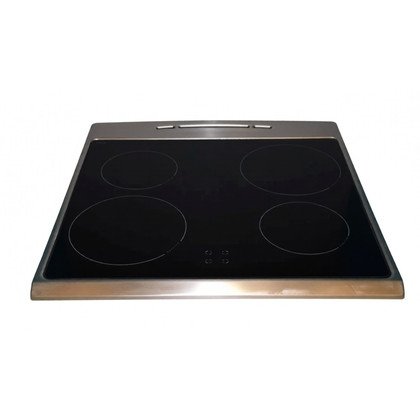 Płyta ze szkła ceramicznego z ramą do kuchenki indukcyjnej Amica 601*74 X code R4 pro BII 9063409