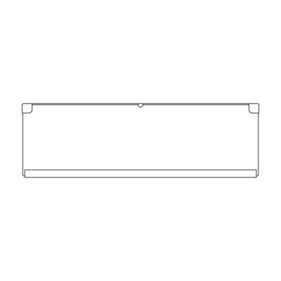 Półka 1/2 szklana do lodówki Electrolux (2651078244)