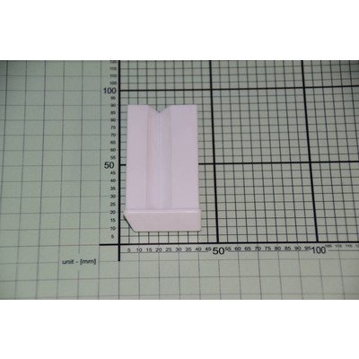 Narożnik czoła szuflady prawy biały (1032605)