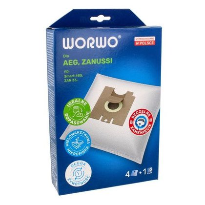 Worki Aeg Smart 460/Smart 466/Smart 470/Smart 485/GR 51 - 4 szt.+ filtr (ELMB12)