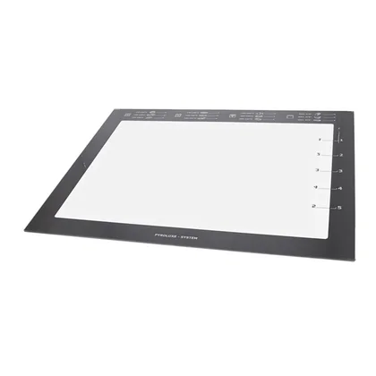 Wewnętrzna szyba drzwi piekarnika Electrolux / AEG z nadrukiem 50,4 x 39,2 cm 3872542091