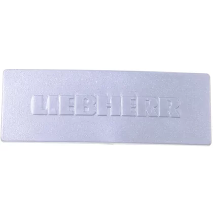 Elementy szklane i plastikowe lo Panel informacyjny szuflady do lodówki Liebherr 743800400