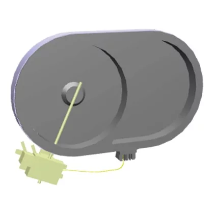 Owalna grzałka do płyty grzejnej Electrolux / AEG 2000 W 270 x 167 mm 3740638212
